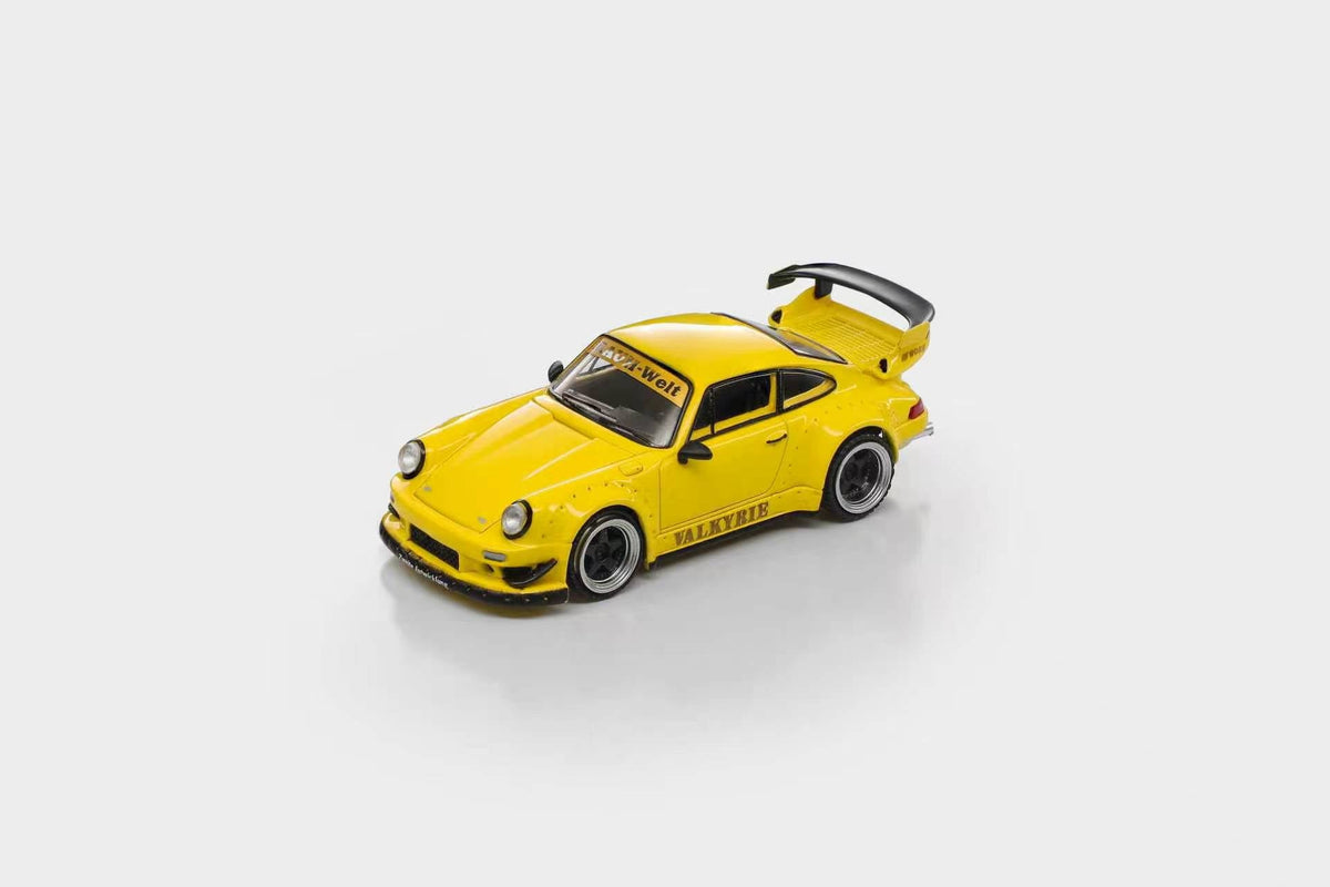 [Preorder] Model Model 1:64 Porsche RWB 930 Valykrie Yellow MM64-RWB930-005