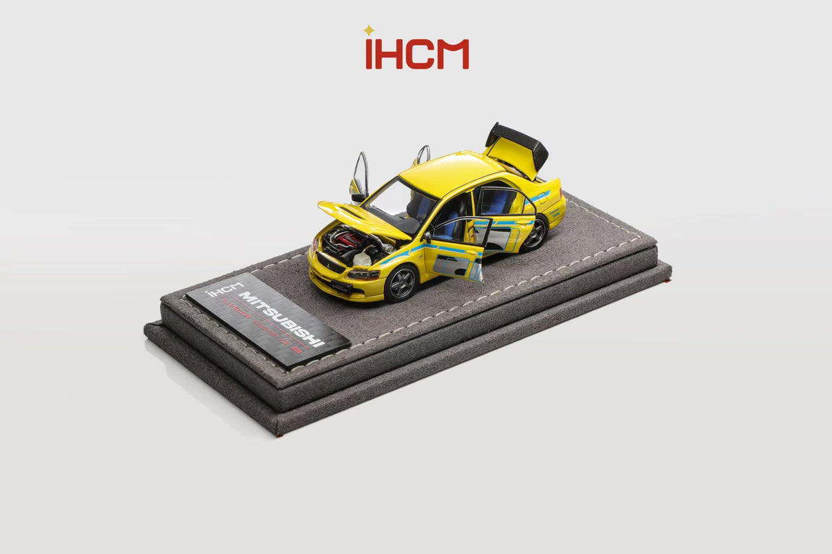 [Preorder] IHCM 1:64 MITSUBISHI LANCER EVIUTION IX GSR Yellow
