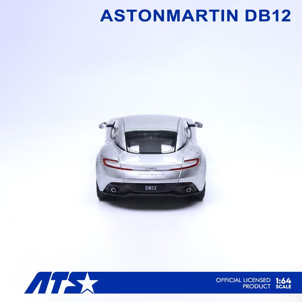 [Preorder] ATS Model 1:64 ASTON MARTIN DB12 - Lightning Silver ATS881307
