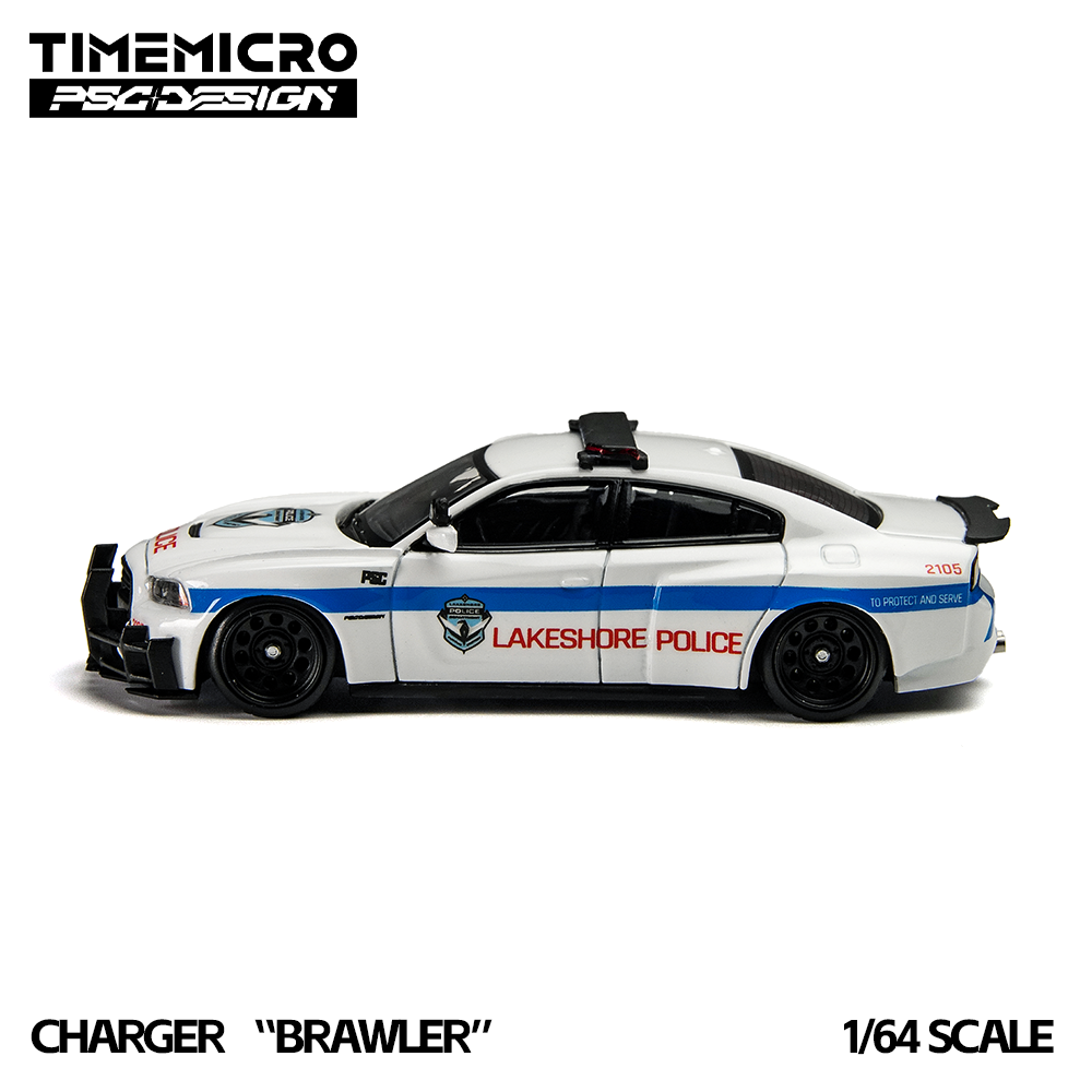 [Preorder] TimeMicro × PSC DESIGN 1:64 Dodge CHARGER"BRAWLER” TM648206