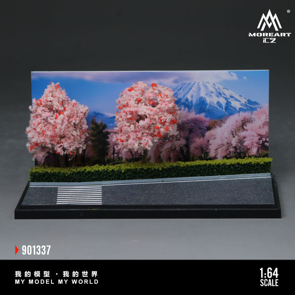 [Preorder] MoreArt 1:64 SPRING SPECIAL - FUJI CHERRY BLOSSOM SCENE MO901337