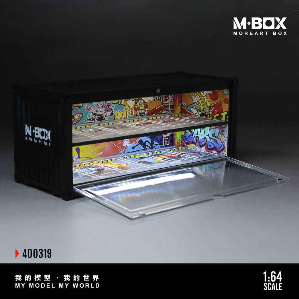 MBOX 1:64 CONTAINER MODEL STORAGE SCENE (2 Versions) MB400319/MB400320