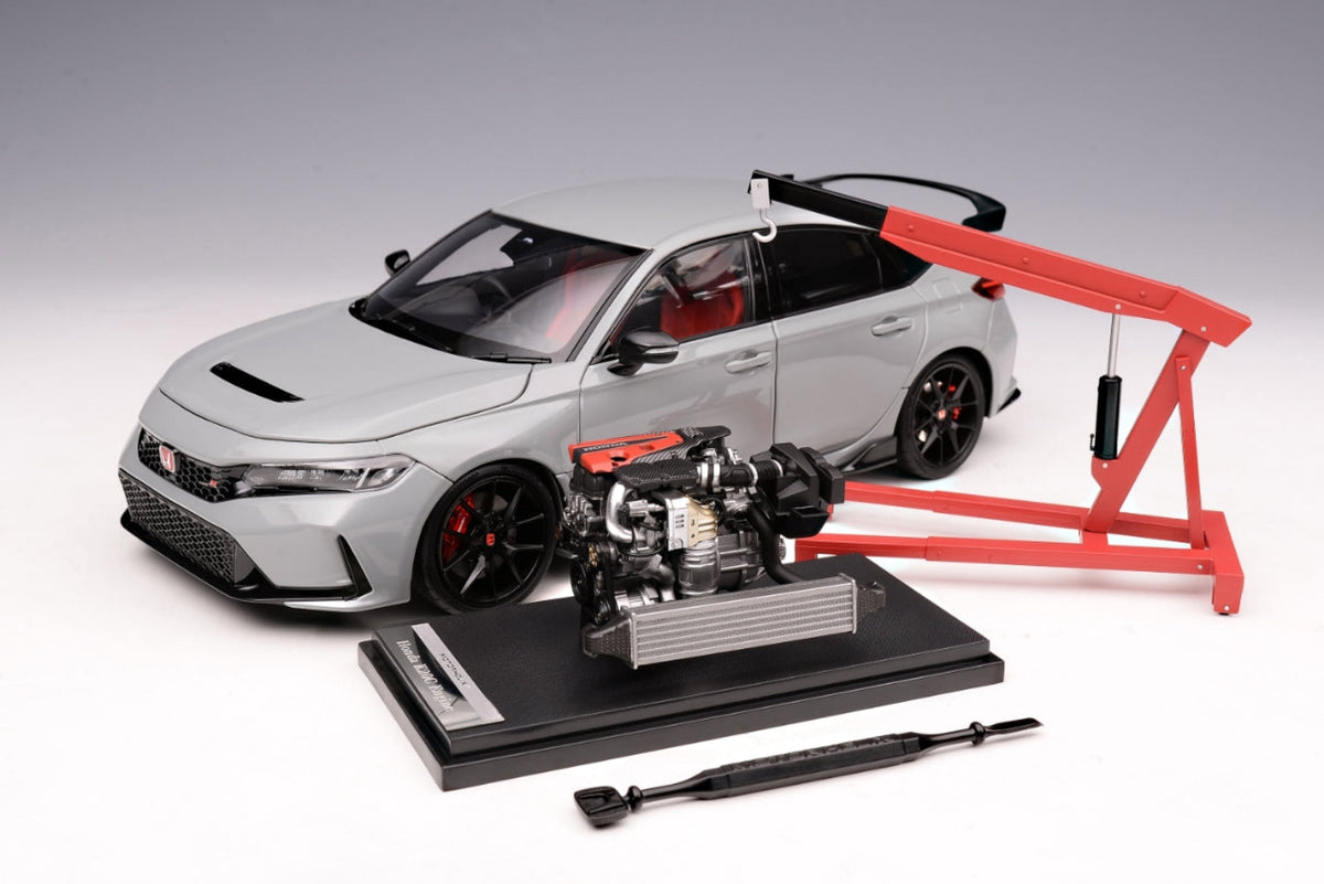 Motorhelix 1:18 Honda Civic Type R（FL5) Sonic Grey Pearl M85305