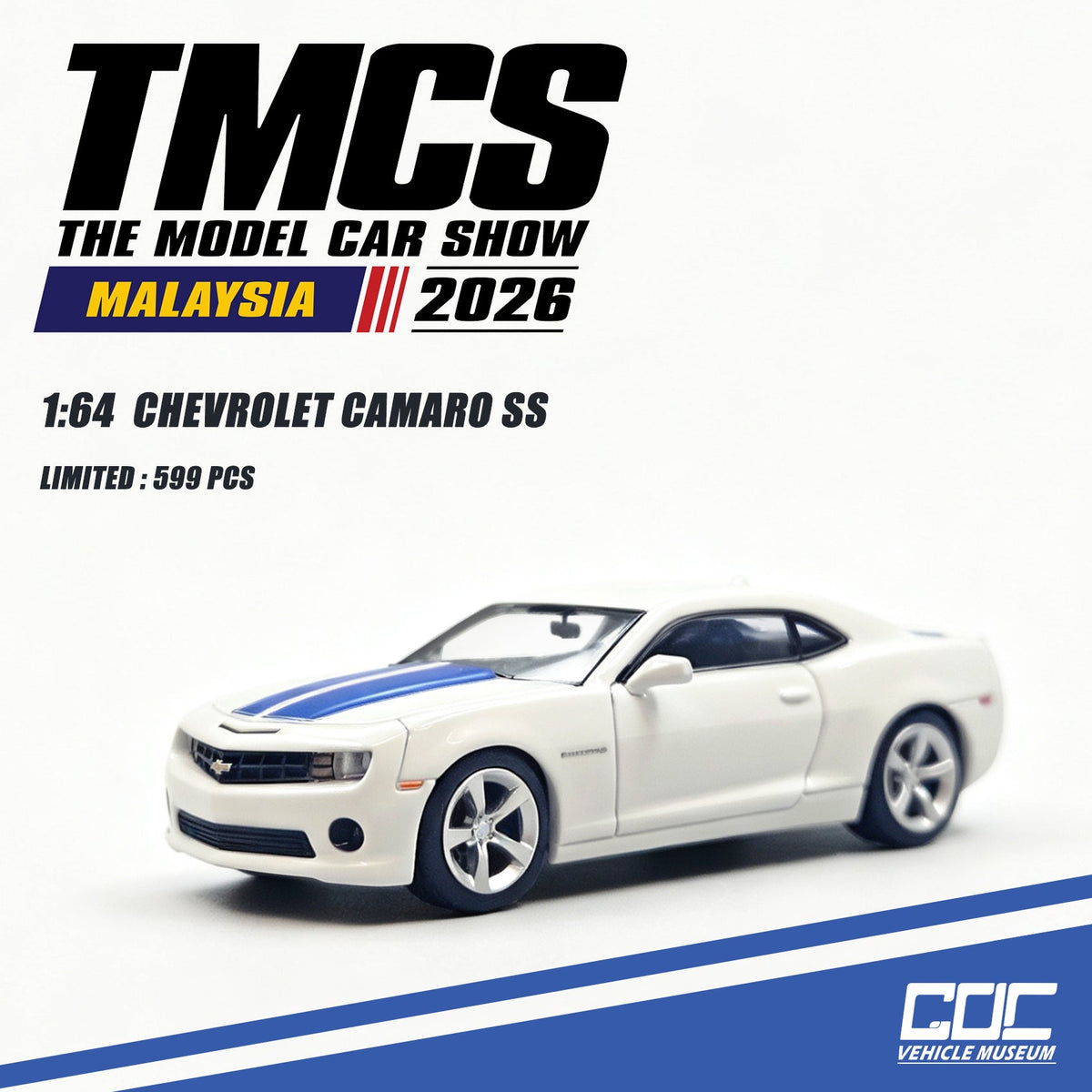 [Preorder] GOC 1:64 Chevrolet CAMARO SS (4 Colours)
