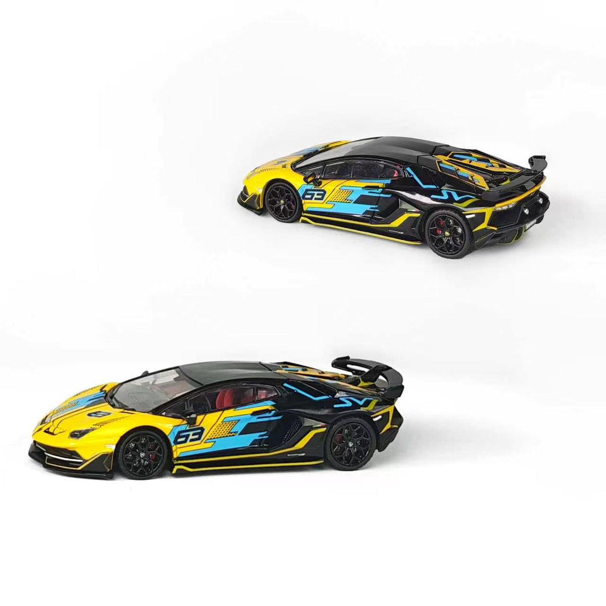 Maxwell Model 1:64 Lamborghini Aventador SVJ63 (3 Colours) Mw6435008/Mw6435009/Mw6435010