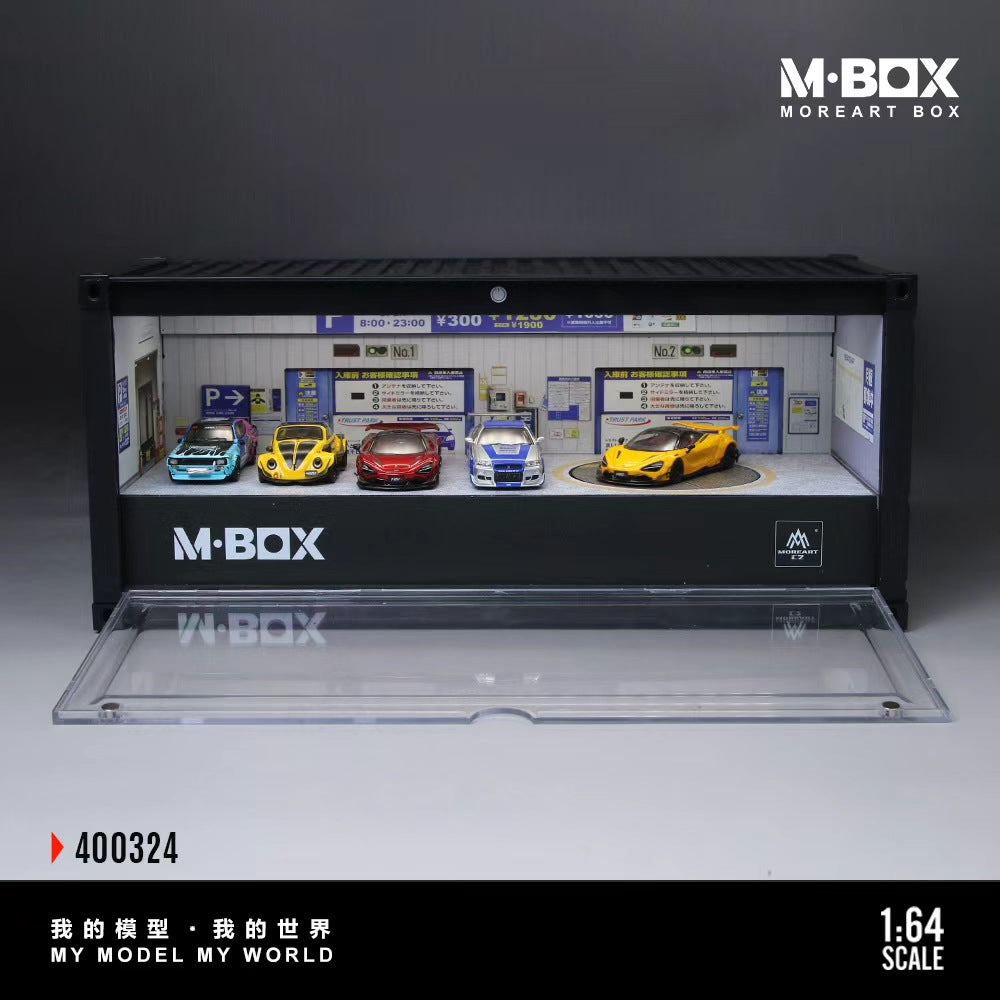 [Preorder] MBOX 1:64 CONTAINER MODEL STORAGE SCENE (2 Versions) MB400323/MB400324