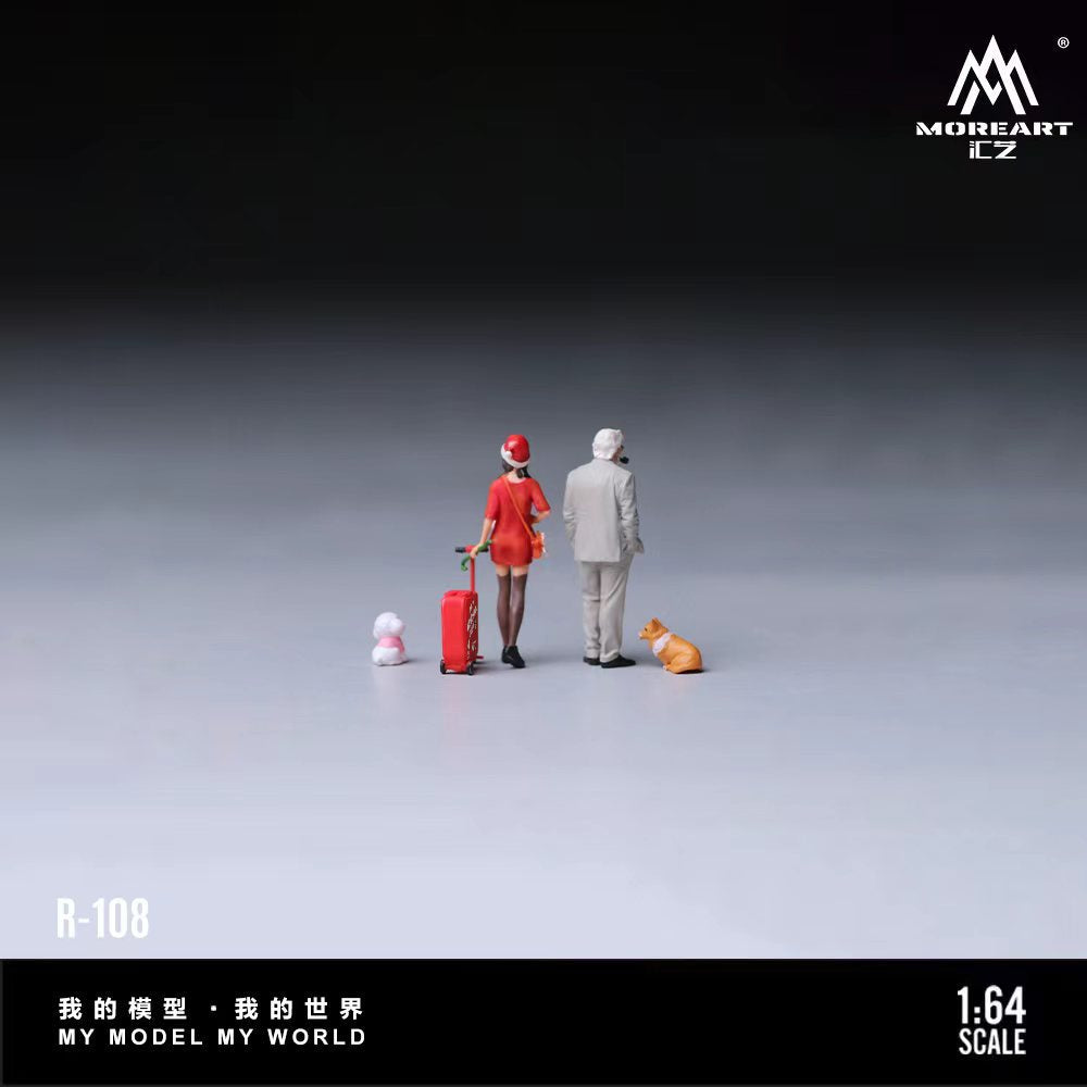 [Preorder] MoreArt 1:64 Crazy Thursday Pet & Human Figure Set MO223108