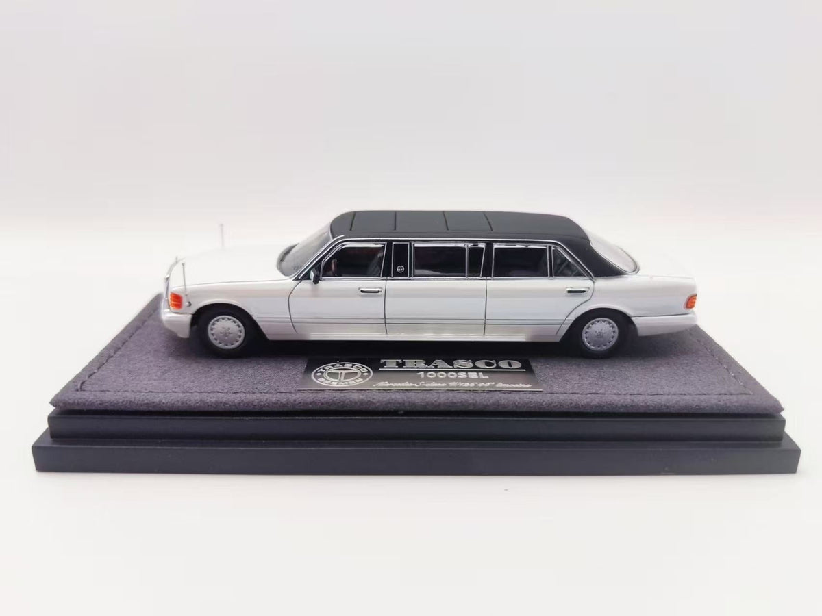 The Art of Model 1:64 Mercedes-Benz S-Class (W126) Pearl White