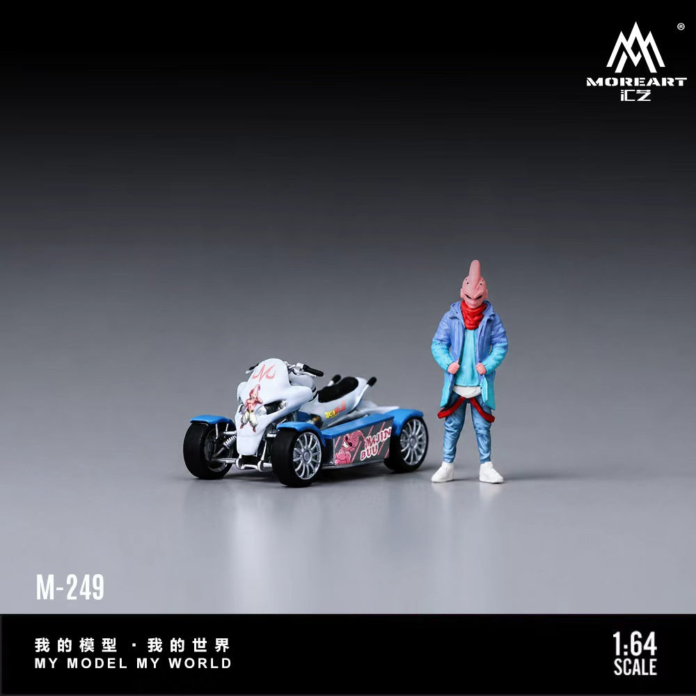 [Preorder] MoreArt 1:64 MAJIN BUUDECAL QUAD BIKE FIGURE SET MO222249