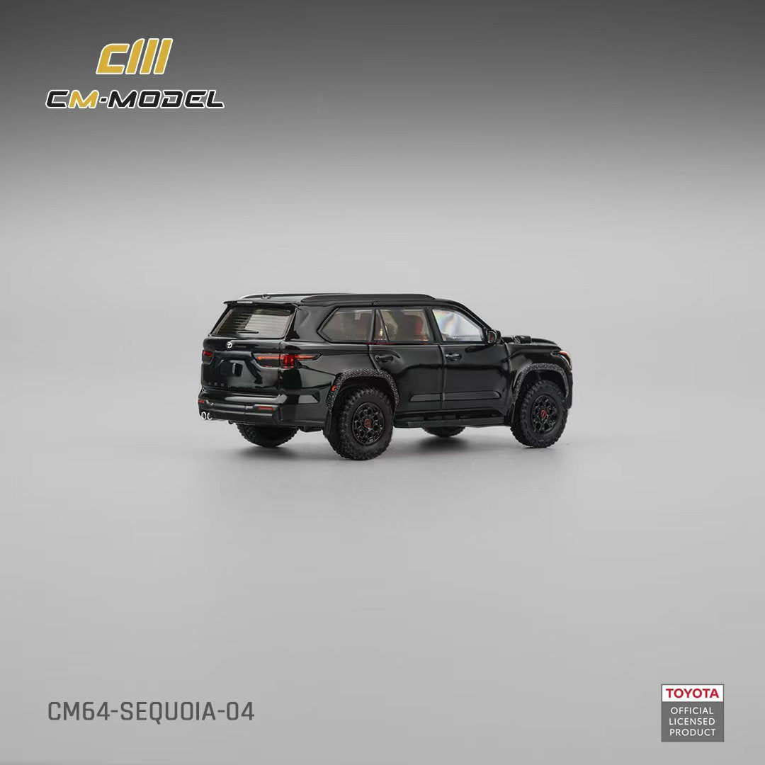 [Preorder] CM Model 1:64 Toyota Sequoia Midnight Black CM64-SEQUOIA-04