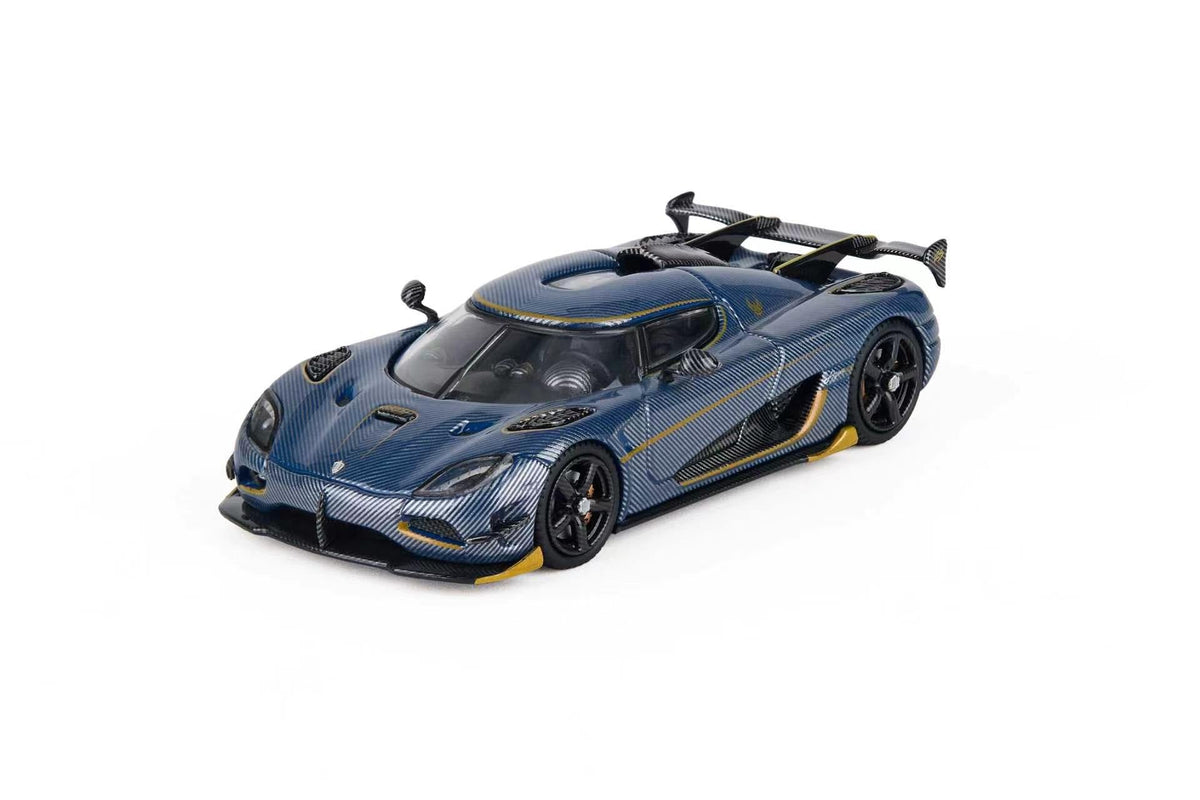 Cars Models Boxes 1:64 Koenigsegg Agera RS Blue
