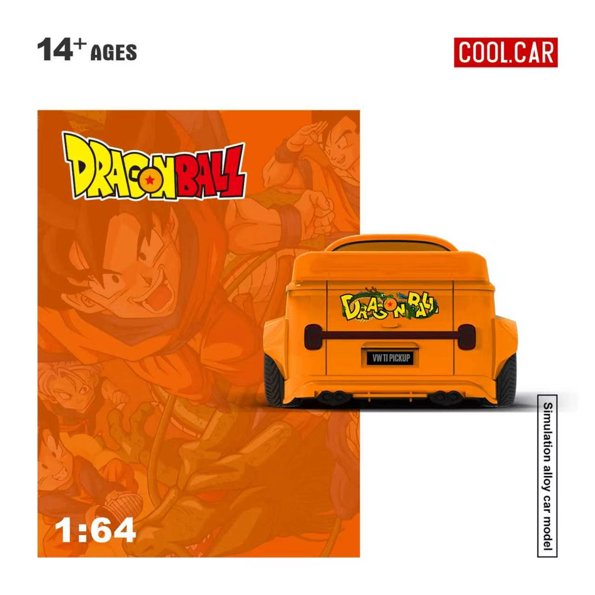 [Preorder] Cool Car 1:64 Volkswagen T1 Dragon Ball Livery CC643925