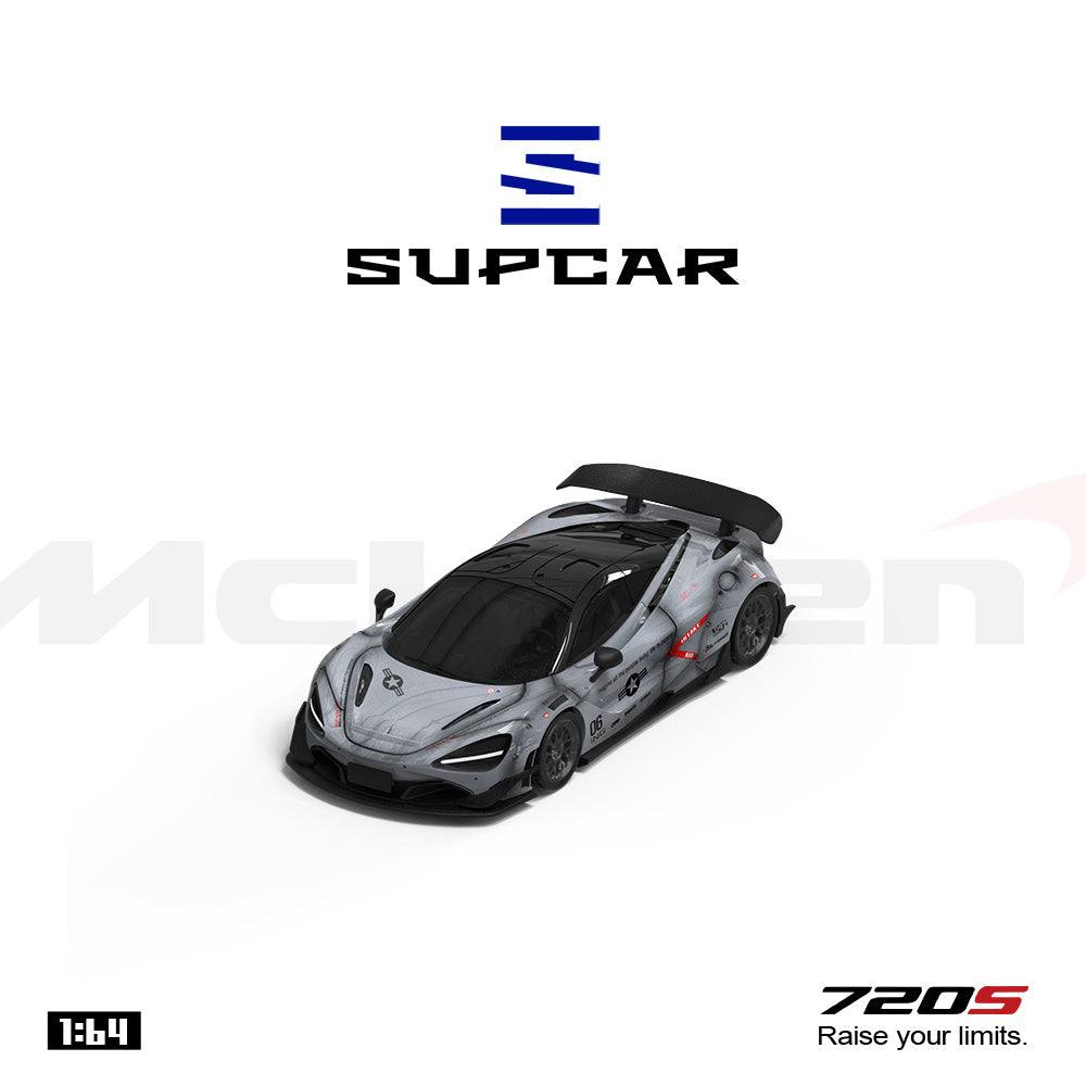 [Preorder] SUPCAR 1:64 McLaren 720S Grey SC800402