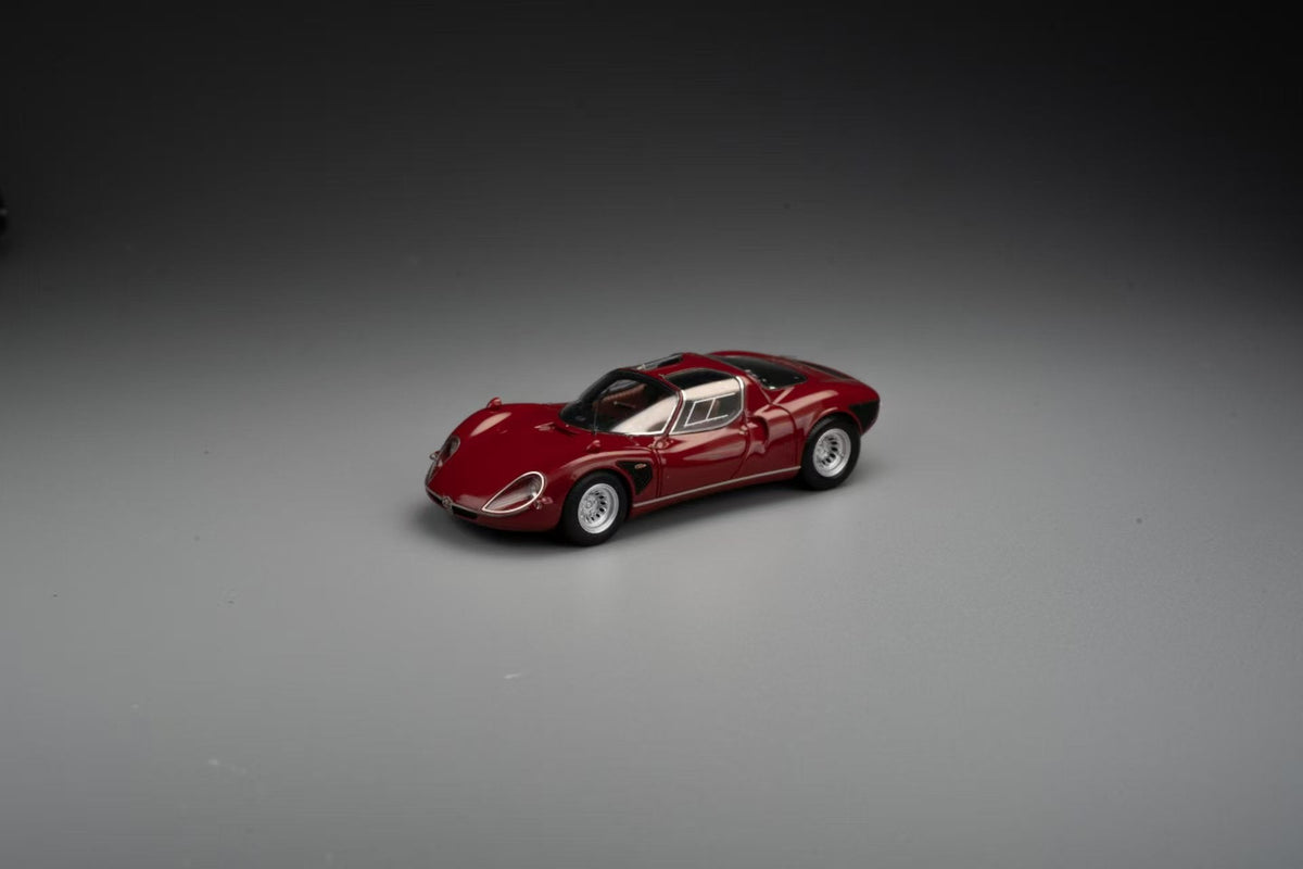 [Preorder] Car's Lounge x Motor Gallery 1:64 1967 Alfa Romeo 33 Stradale (5 Colours)