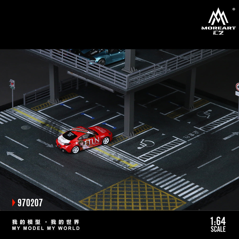 [Preorder] MoreArt 1:64 PARKING GARAGE DRIFTING SCENE MO970207