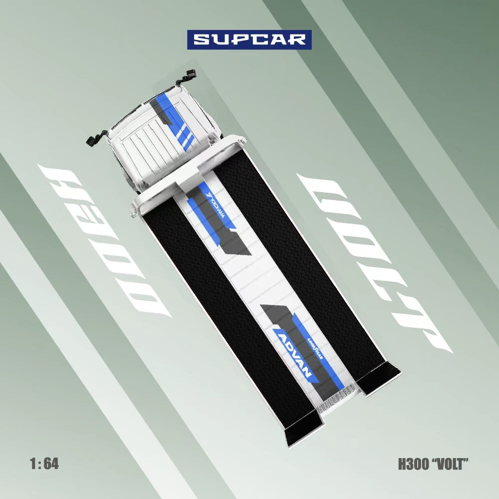 [Preorder] SUPCAR 1:64 ADVAN“VOLT” H300 Blue&White Livery SC647237