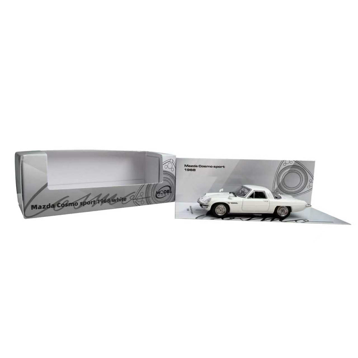 [Preorder] Model Model 1:64 Mazda Cosmo Sport No.19 of Marathon De La Route 1968 MM64-MCS-002