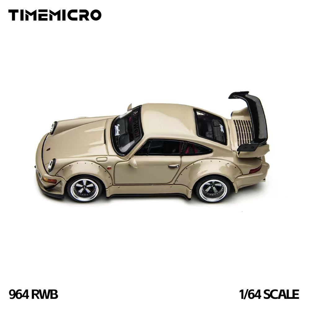 TimeMicro 1:64 Porsche RWB 964 Beige TM648501/PJ046 (2 Versions)