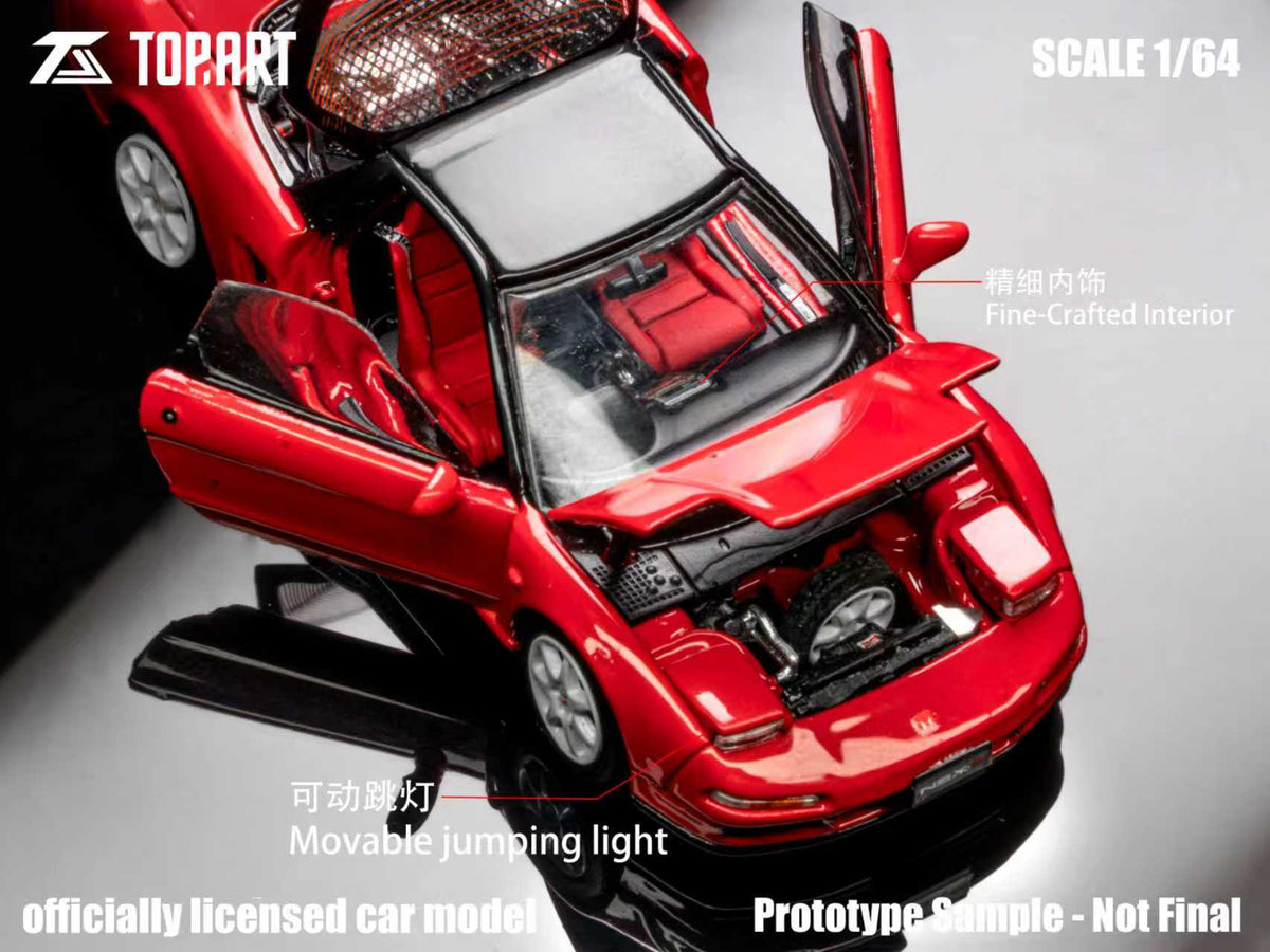 [Preorder] TOPART 1:64 Honda NSX-R (NA1) 1992-95 Fully Open Standard Red TAO640009