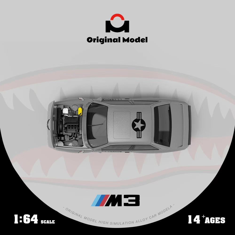 [Preorder] Original Model 1:64 BMW E30 M3 Shark livery OM647809