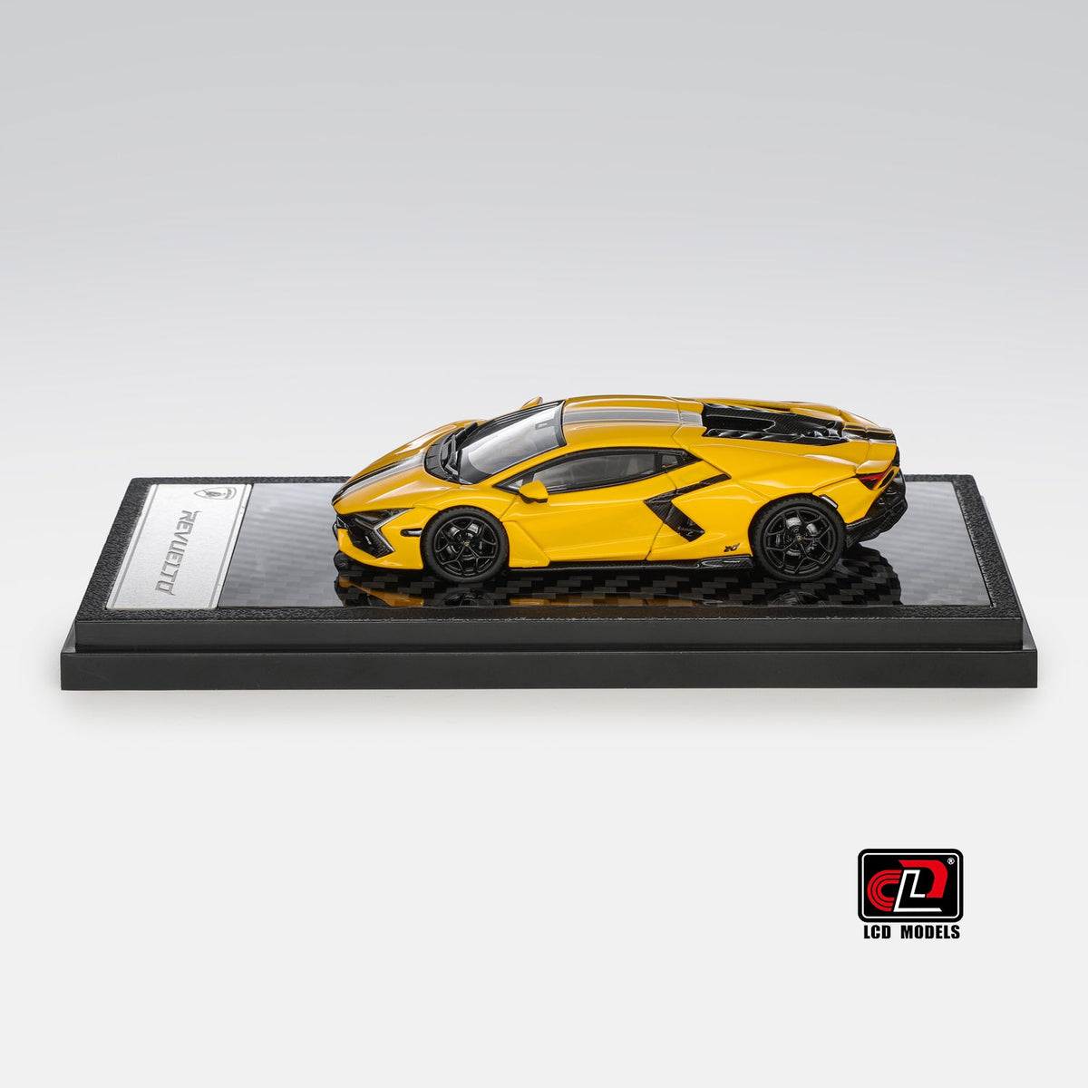 LCD 1:64 Lamborghini Revuelto Yellow 20th Anniversary LCD64042-YE20
