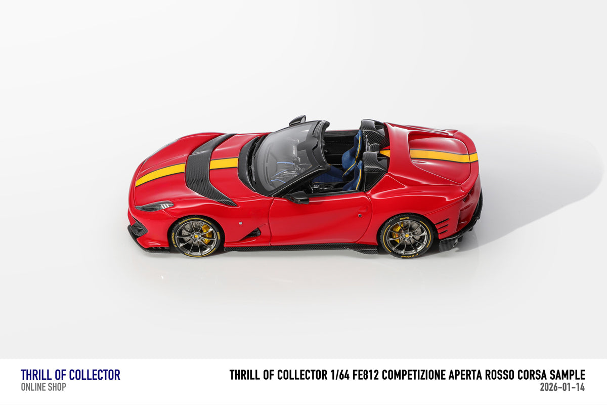 TOC 1:64 Ferrari 812C Aperta (10 Colours)