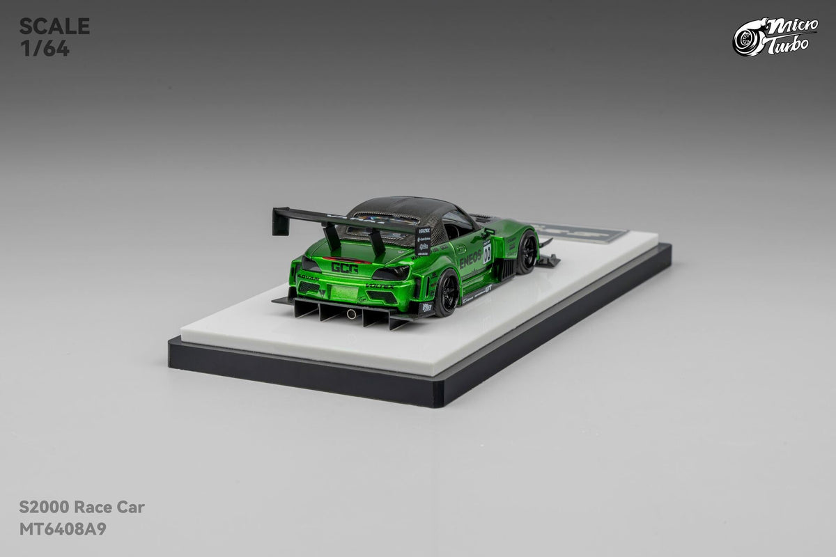 Microturbo 1:64 Custom S2000 RB - Metallic Green MT6408A9