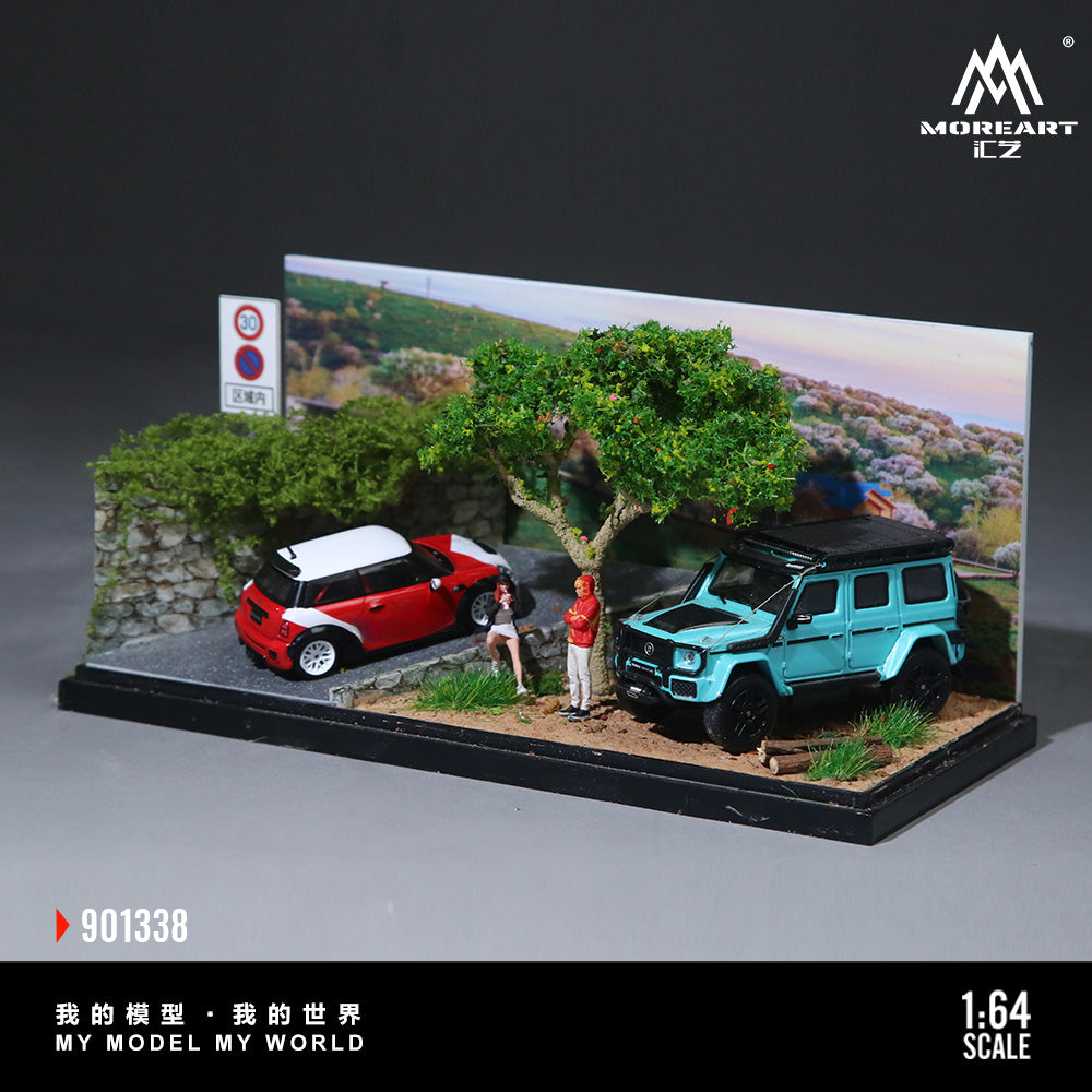 [Preorder] MoreArt 1:64 MINIATURE SCENE OF A RURAL HILLSIDE MO901338
