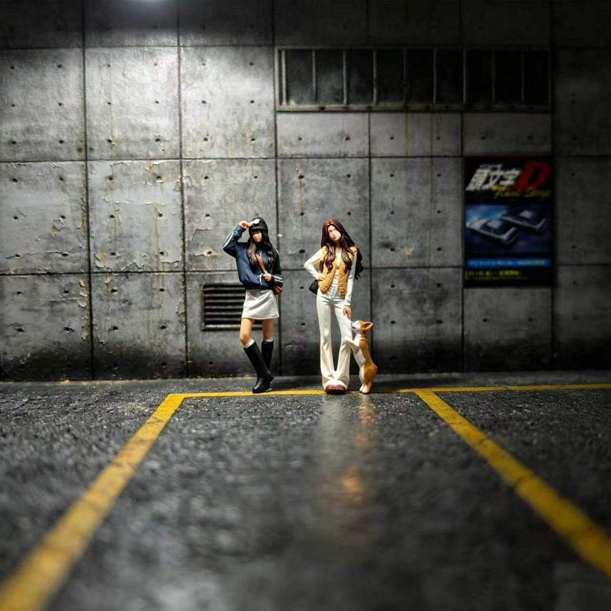 [Preorder] WT Minifactory 1:64 Dog Walking Duo WT2026062218