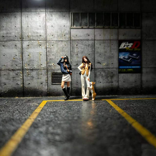 [Preorder] WT Minifactory 1:64 Dog Walking Duo WT2026062218