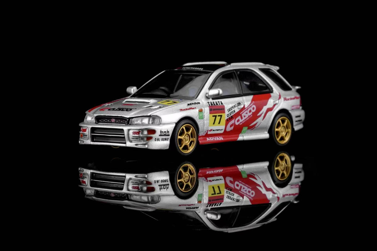[Preorder] MOTORHELIX 1:64 Subaru lmpreza Wagon WRX STi Version VI M67109/M67110 (2 Variants)
