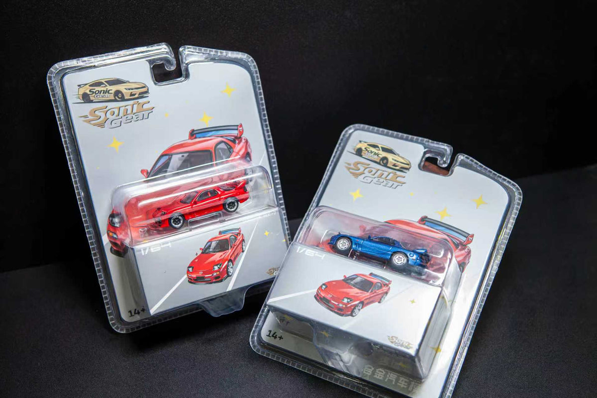 Sonic Gear 1:64 Mazda RX-7 (FD3S) Speed A-Spec (4 Colours)