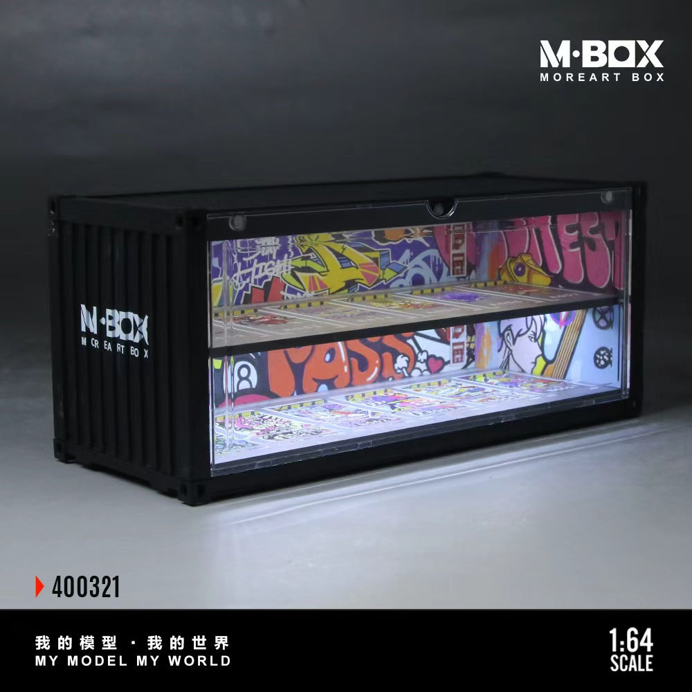 [Preorder] MBOX 1:64 CONTAINER MODEL STORAGE SCENE (2 Versions) MB400321/MB400322