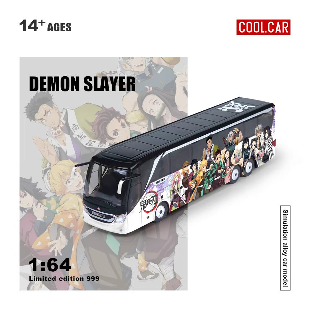 [Preorder] Cool Car 1:64 Setra Bus Demon Slayer Livery CC800704