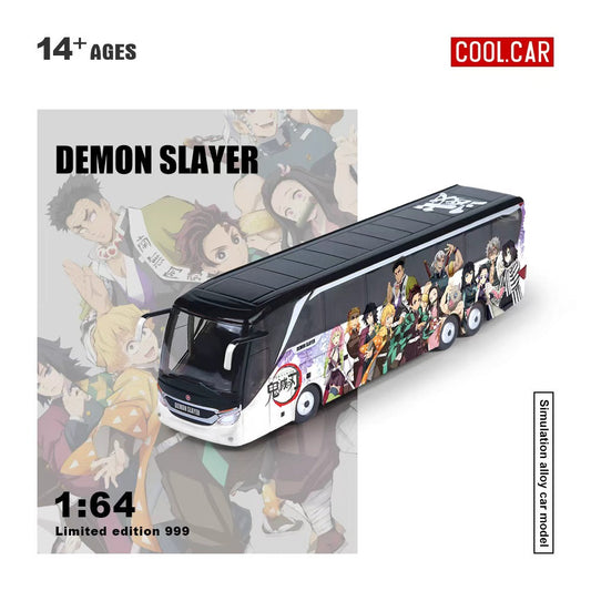 [Preorder] Cool Car 1:64 Setra Bus Demon Slayer Livery CC800704