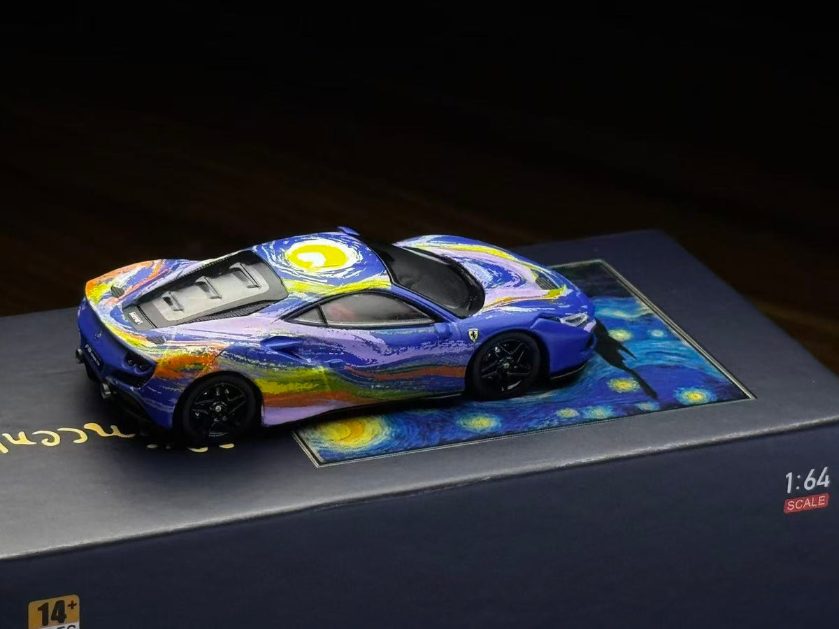 [Preorder] Karium 1:64 Ferrari F8 Starry Night Edition