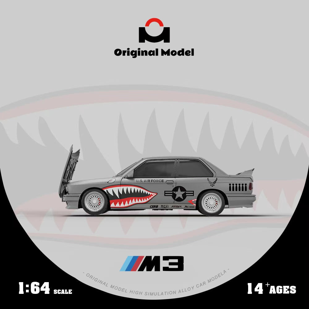 [Preorder] Original Model 1:64 BMW E30 M3 Shark livery OM647809