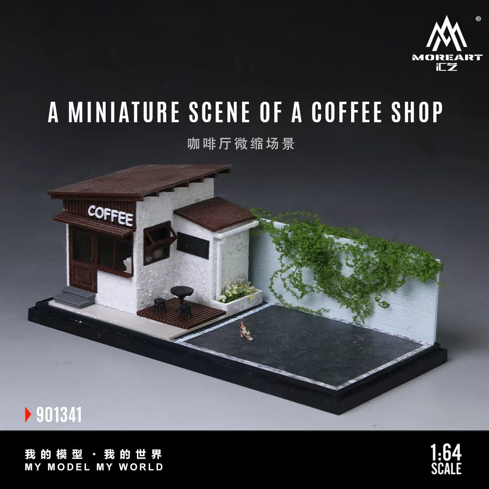 [Preorder] MoreArt 1:64 Coffee Shop Scene MO901341