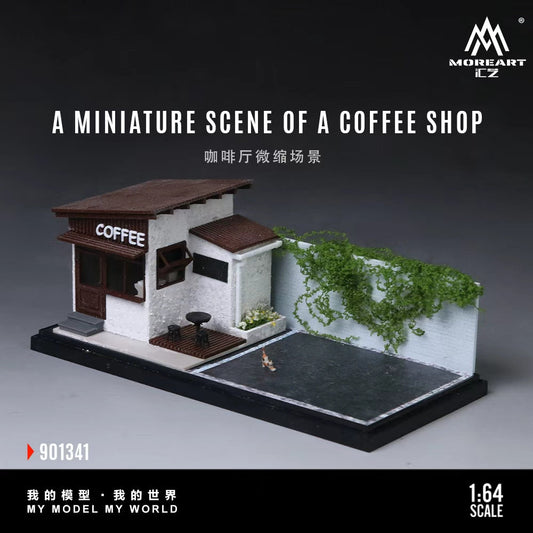 [Preorder] MoreArt 1:64 Coffee Shop Scene MO901341