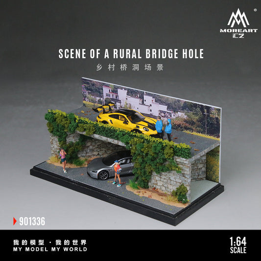[Preorder] MoreArt 1:64 RURAL BRIDGE SCENE MO901336