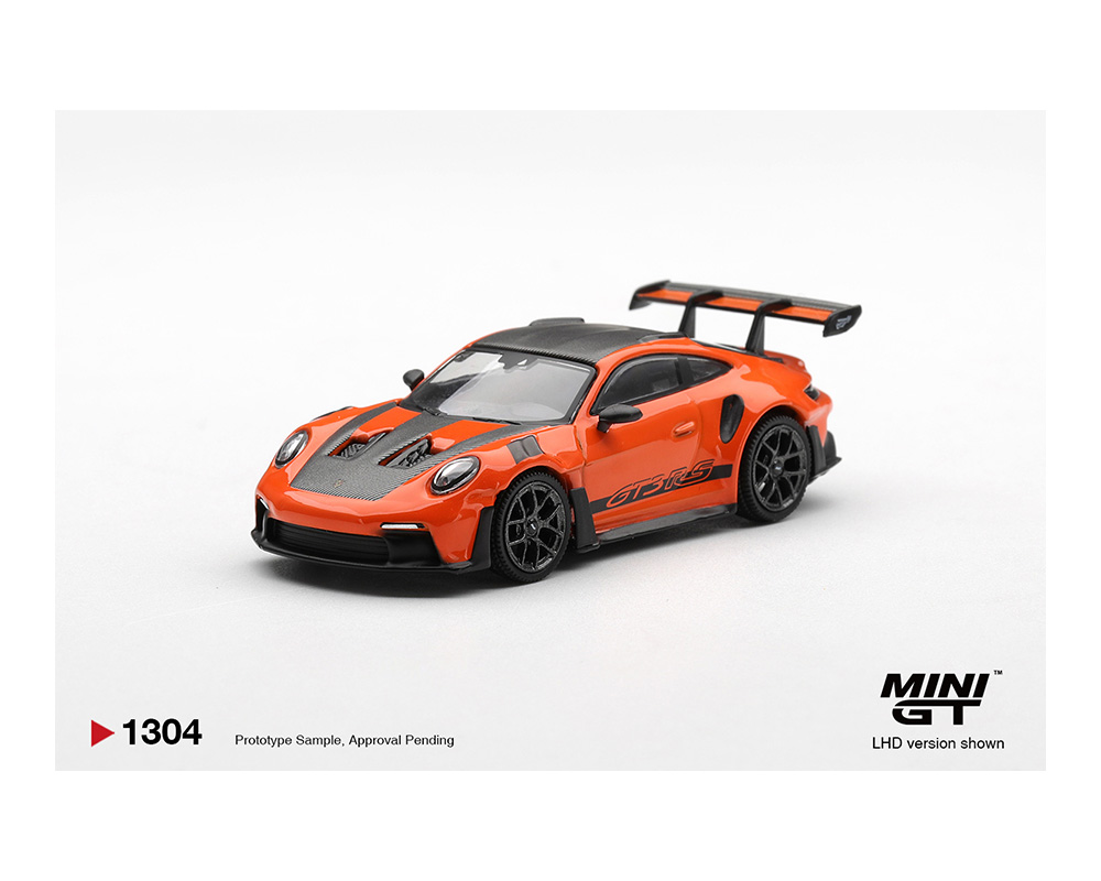 [Preorder] Mini GT 1:64 Porsche 911 (992) GT3 RS Weissach Package – Gulf Orange – Limited Edition MGT01304-BL
