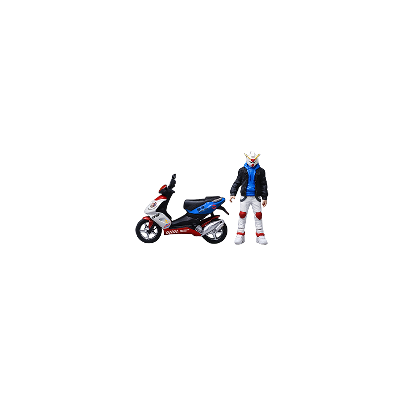 [Preorder] MoreArt 1:64 GUNDAM-THEMED MOTORCYCLE AND FIGURE SET MO222271