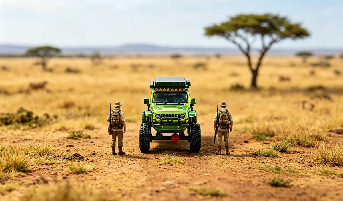 [Preorder] GCD 1:64 Jeep Wrangler - LHD 2024 (2 Colours) KS-102-648/KS-102-649