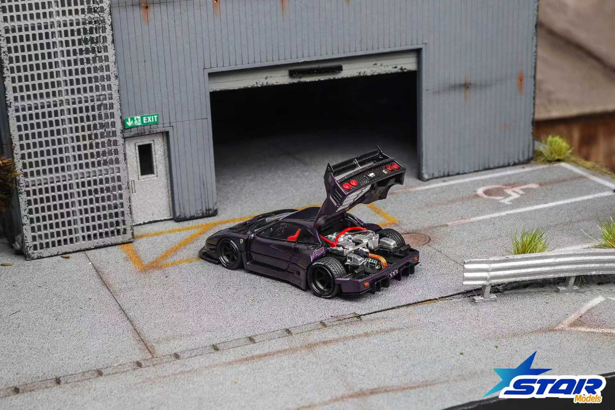 [Preorder] Star Model 1:64 Supercar F40 LB-Works Wide Body Modified (4 Colours)