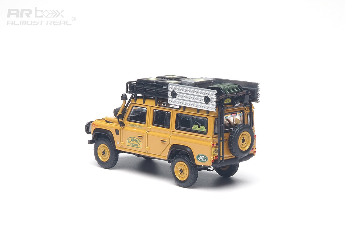 [Preorder] AR Box 1:64 Land Rover DEFENDER 110 "Camel Trophy" Support Unit Sabah-Malaysia - 1993 610323001