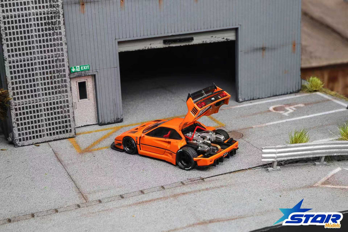 [Preorder] Star Model 1:64 Supercar F40 LB-Works Wide Body Modified (4 Colours)