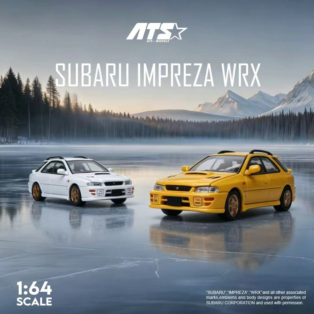 [Preorder] ATS Model 1:64 Subaru IMPREZA WRX (2 Colours) ATS881507/ATS881508