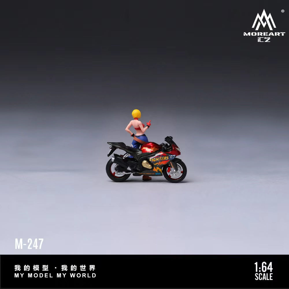 [Preorder] MoreArt 1:64 King of Fighters Motorcycle Doll Set MO222247