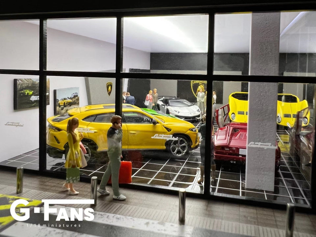 G.Fans 1:64 Diorama Lamborghini Display Center 710034