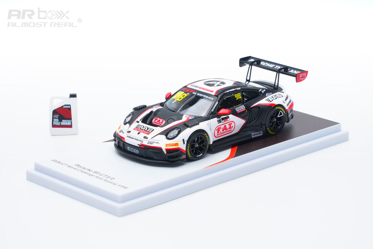 [Preorder] AR Box 1:64 Porsche 911 GT3 R - 2026 GT World Challenge Asia Sepang #918 640004111